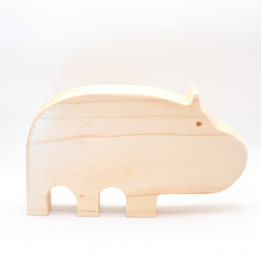 ANIMAL SHAPE: HIPPOPOTAMUS