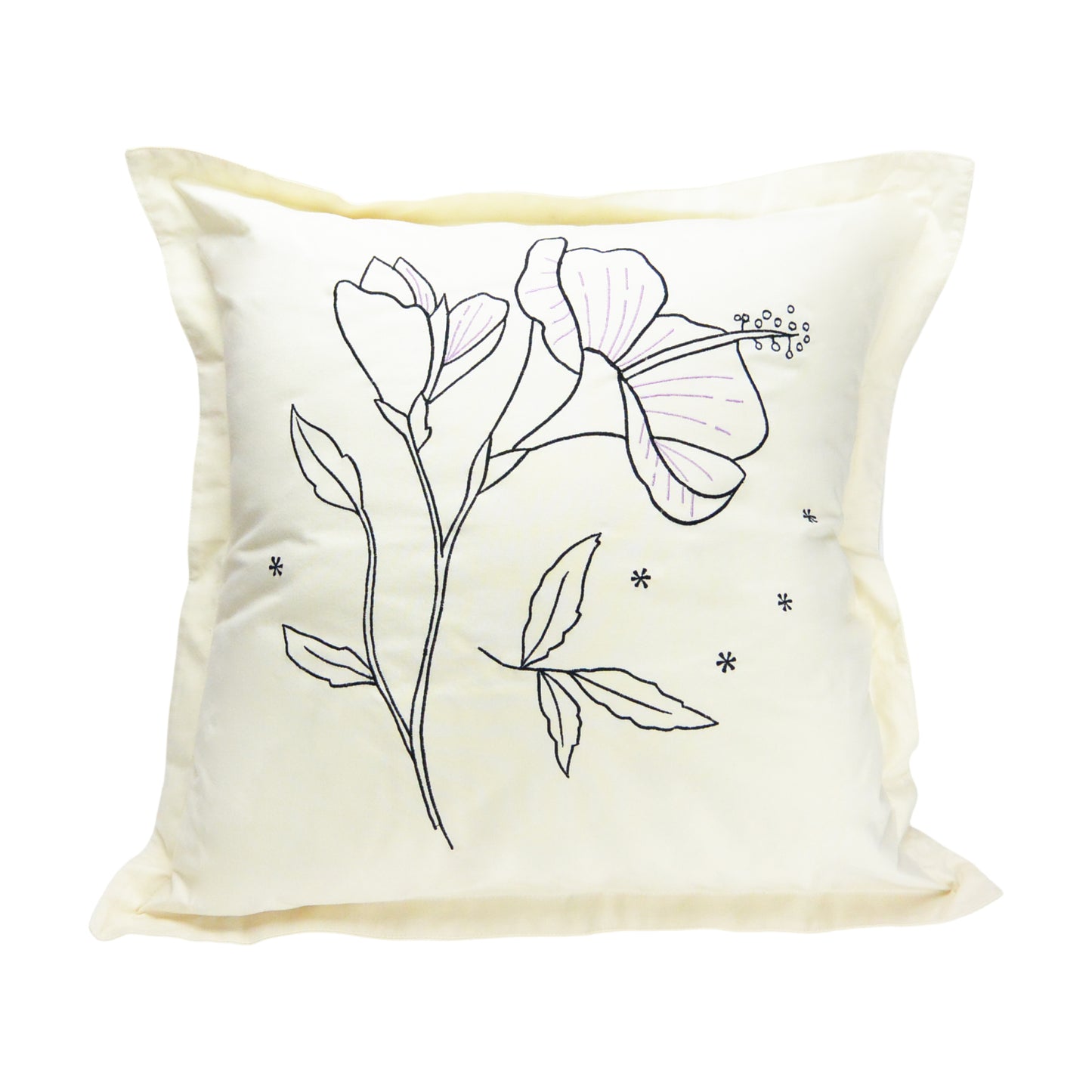EMBROIDERED CUSHION COVER
