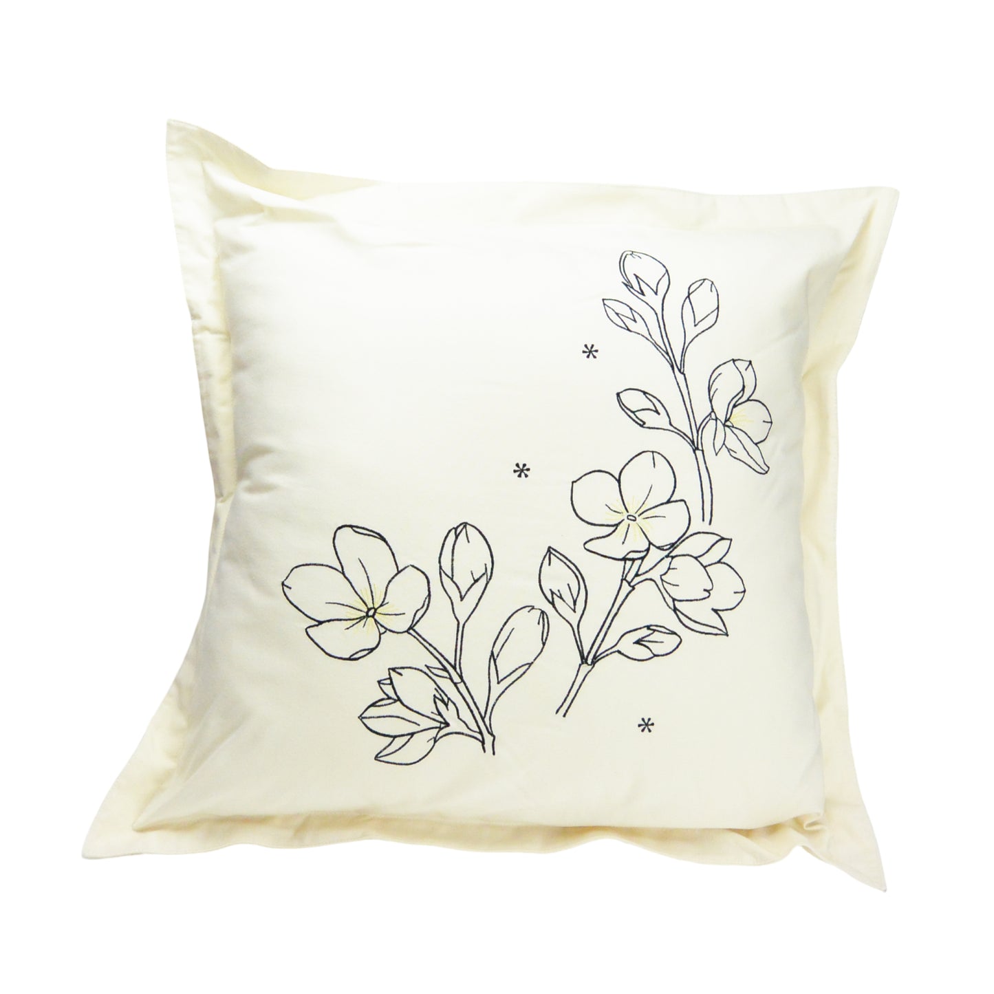 EMBROIDERED CUSHION COVER