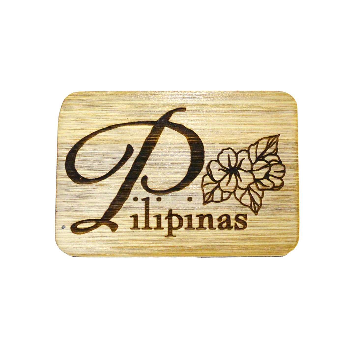 ENGRAVED BAMBOO REF MAGNETS