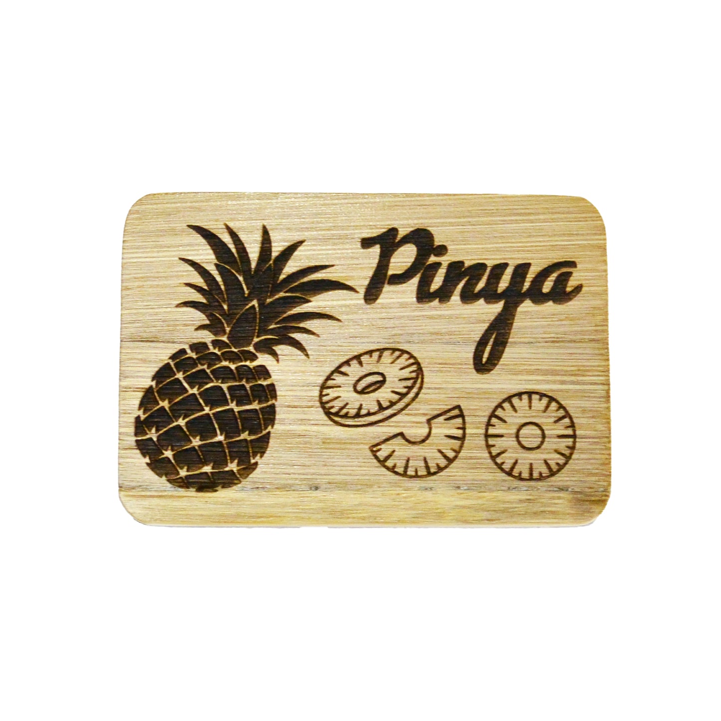 ENGRAVED BAMBOO REF MAGNETS