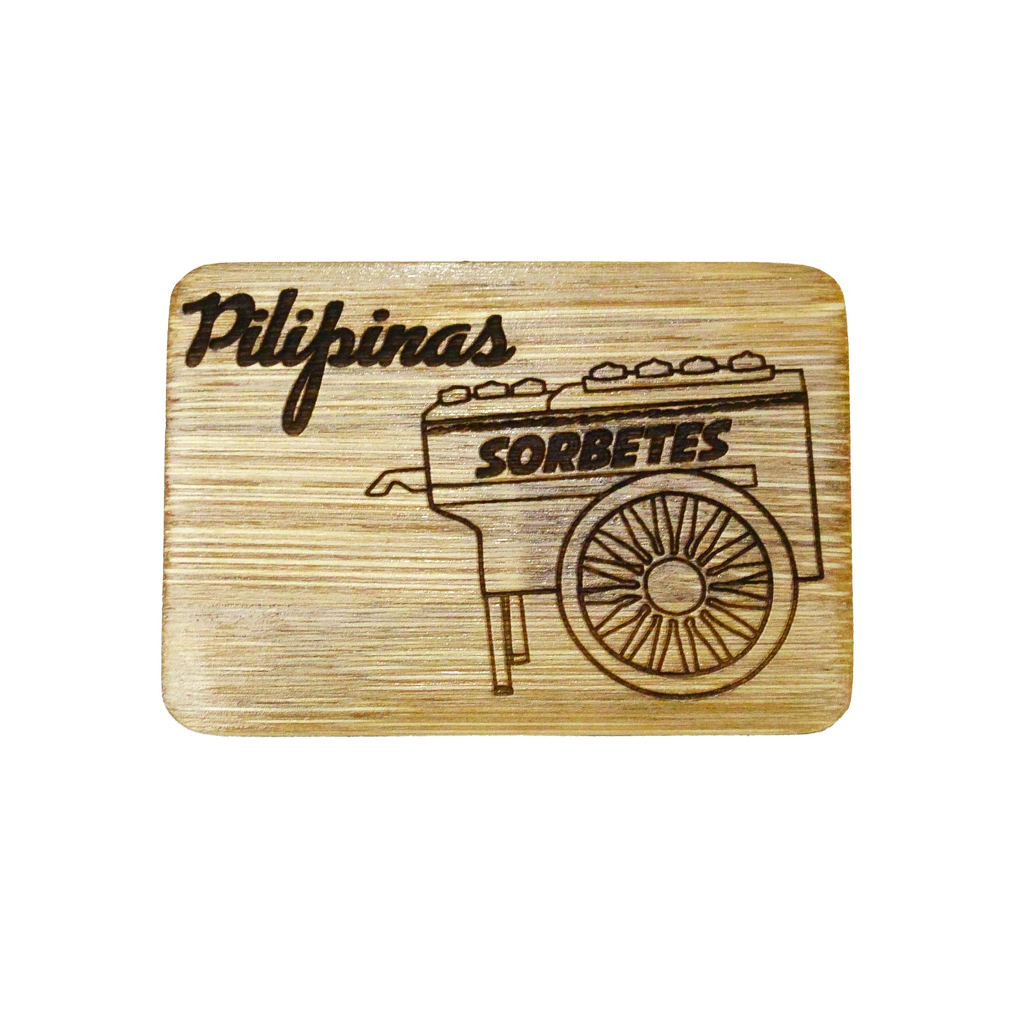 ENGRAVED BAMBOO REF MAGNETS