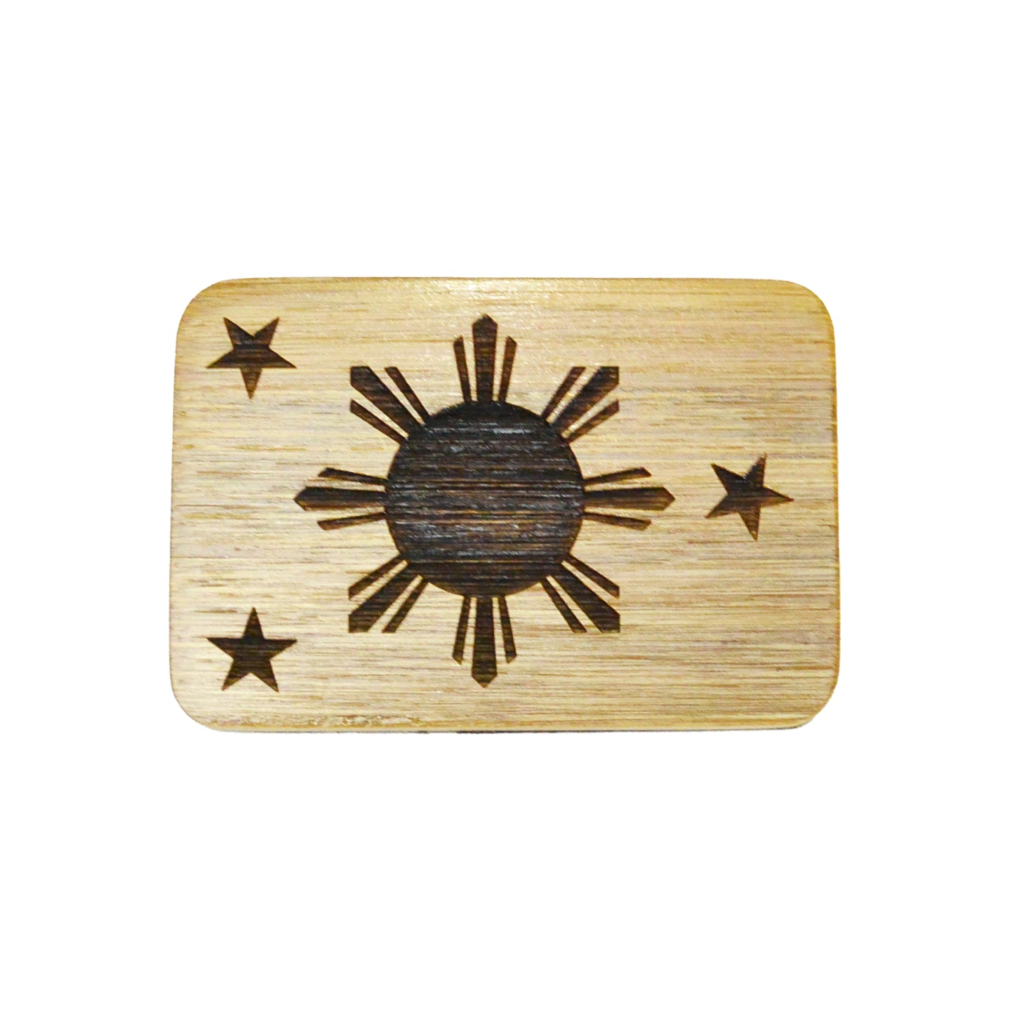 ENGRAVED BAMBOO REF MAGNETS